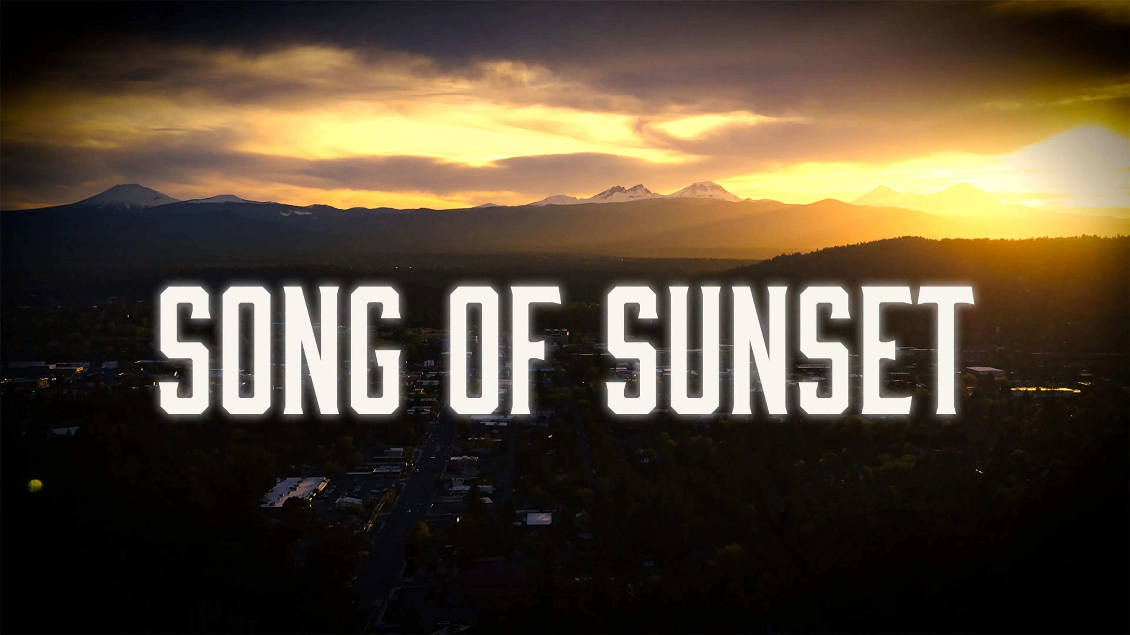 Song of Sunset poster